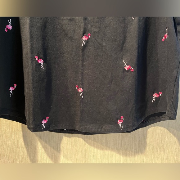 Vintage America Medium Weight Easy Fit Cotton Blend Embroidered Jersey Top - Picture 9 of 13